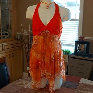🌻 👙Sexy Orange 2 piece bathing suit